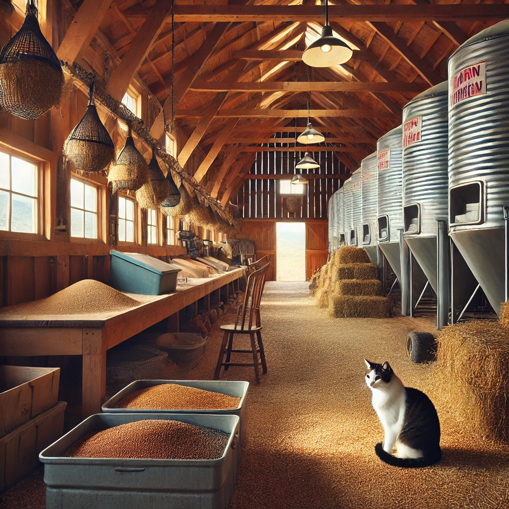 Cat-sitting-in-barn