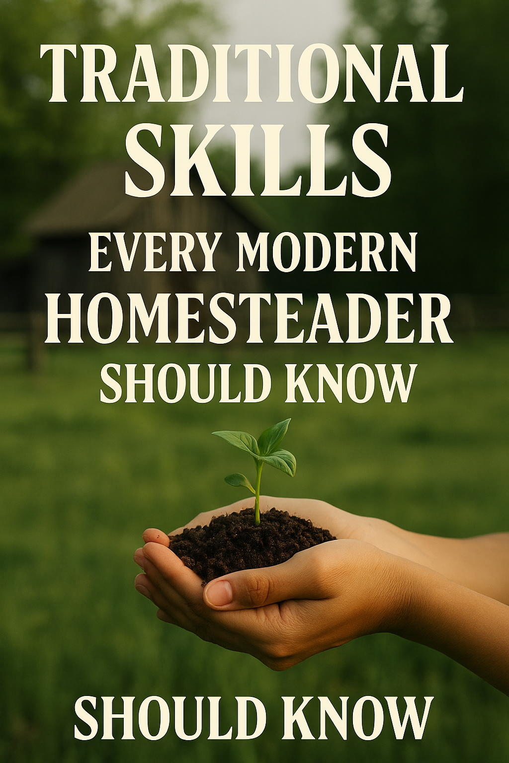 Traditional Skills Every Modern Homesteader Should Know